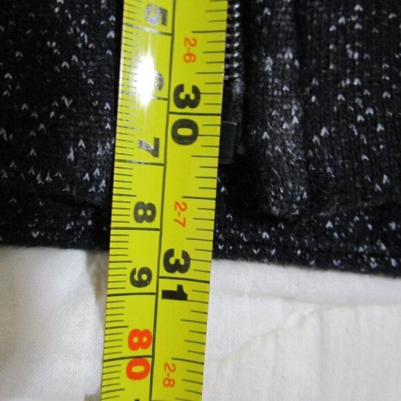 I Madison Expedition women's size XL, grey tweed hooded coat, lined, front zip - Picture 10 of 15